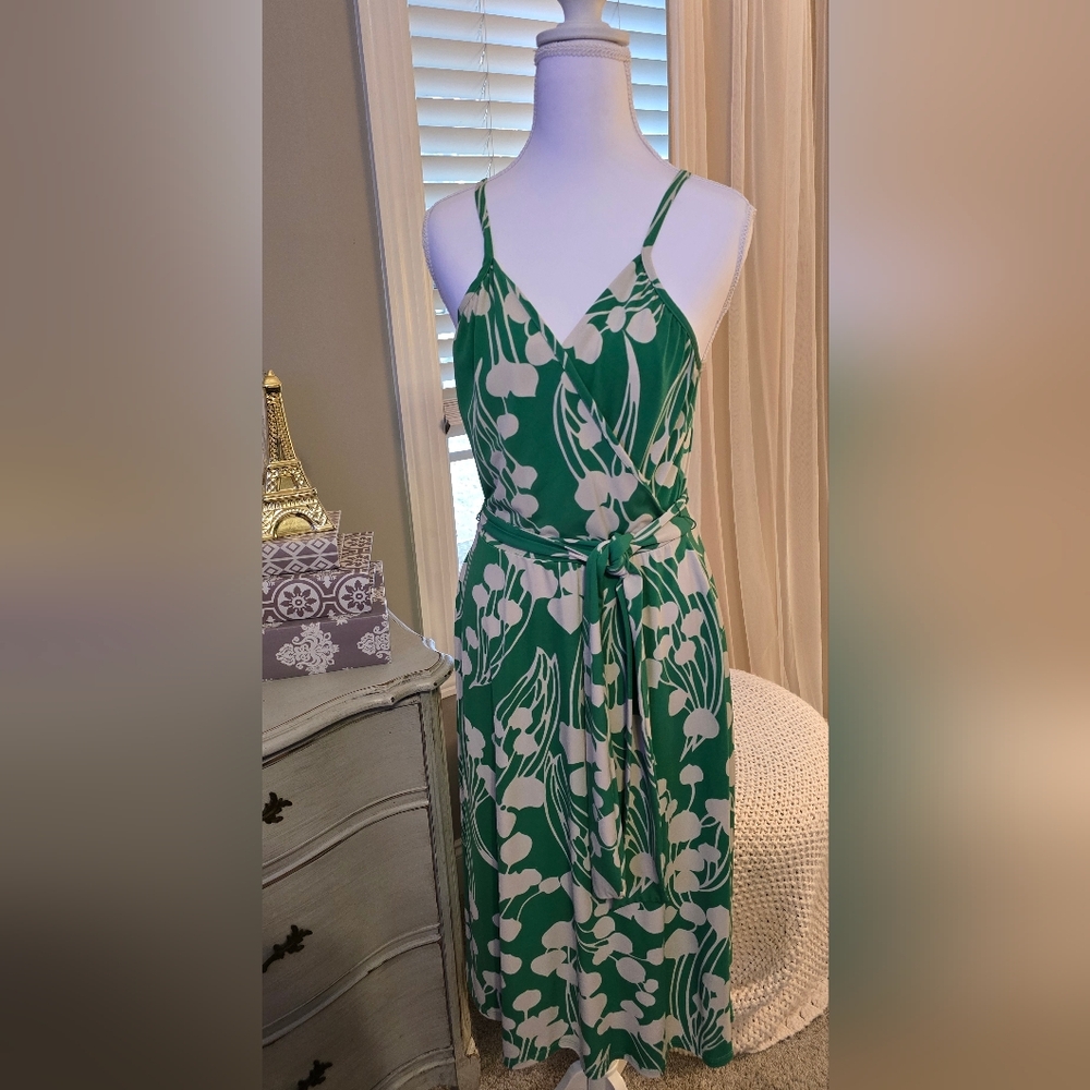 Floral Wrap Dress